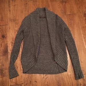 Chunky knit cardigan sweater by The Limited